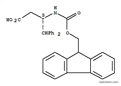 Molecular Structure of 332062-08-5 ((S)-FMOC-GAMMA  GAMMA-DIPHENYL-BETA-HOMO)