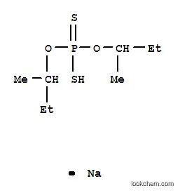 Molecular Structure of 33619-92-0 (sodium O,O-di-sec-butyl dithiophosphate)
