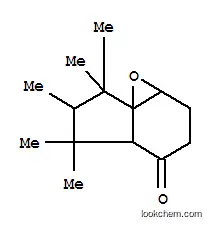 Molecular Structure of 33704-62-0 (7,7a-epoxytetrahydro-1,1,2,3,3-pentamethylindan-4(3aH)-one)