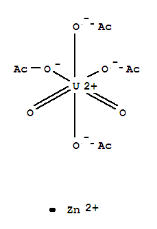 zinc tetrakis(acetato-O)dioxouranate