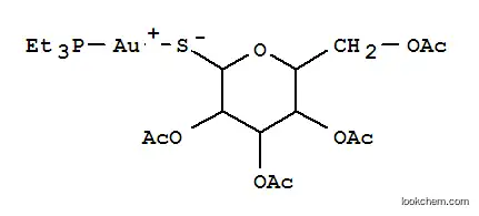 Molecular Structure of 34031-32-8 (Auranofin)