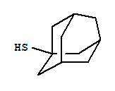 Molecular Structure of 34301-54-7 (Tricyclo[3.3.1.13,7]decane-1-thiol)