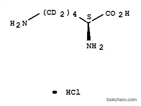 Molecular Structure of 344298-93-7 (L-LYSINE-3,3,4,4,5,5,6,6-D8 HCL)