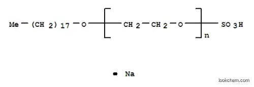 ALPHA-SULFO-OMEGA-(OCTADECYLOXY)POLY(OXY-1,2-ETHANEDIYL), SODIUM SALT