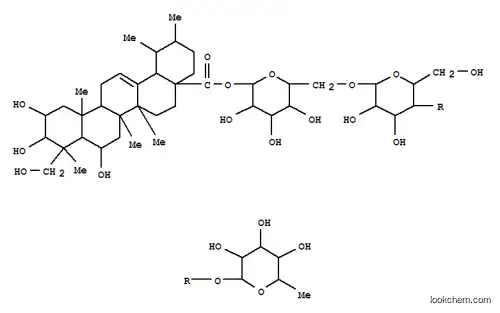 Molecular Structure of 34540-22-2 (Madecassoside)