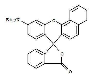 Spiro[7H-benzo[c]xanthene-7,1'(3'H)-isobenzofuran]-3'-one,10-(diethylamino)-