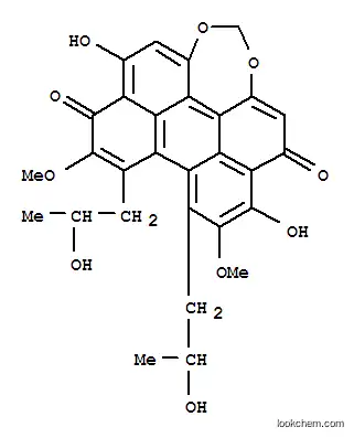 Molecular Structure of 35082-49-6 (CERCOSPORIN)