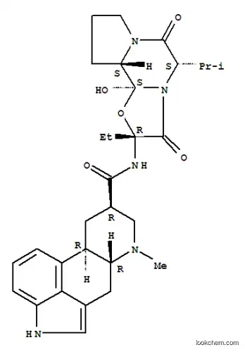 Molecular Structure of 35167-84-1 (Ergotaman-3',6',18-trione,2'-ethyl-9,10-dihydro-12'-hydroxy-5'-(1-methylethyl)-, (5'a,10a)- (9CI))