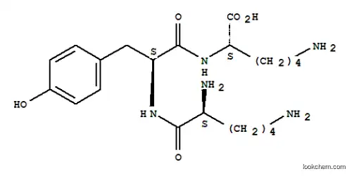 Molecular Structure of 35193-18-1 (H-LYS-TYR-LYS-OH ACETATE SALT)