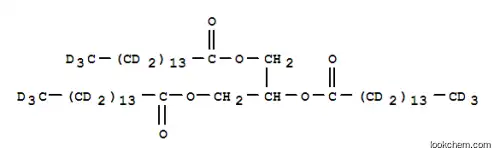 Molecular Structure of 352431-43-7 (GLYCERYL TRI(PENTADECANOATE-D29))