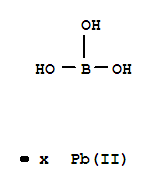 Boric acid (H3BO3),lead(2+) salt (9CI)
