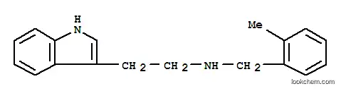 Molecular Structure of 356092-30-3 ([2-(1 H-INDOL-3-YL)-ETHYL]-(2-METHYL-BENZYL)-AMINE)