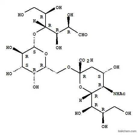 Molecular Structure of 35890-39-2 (N-ACETYLNEURAMIN-LACTOSE)