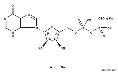 Molecular Structure of 35908-31-7 (Inosine-5'-triphosphate trisodium salt)