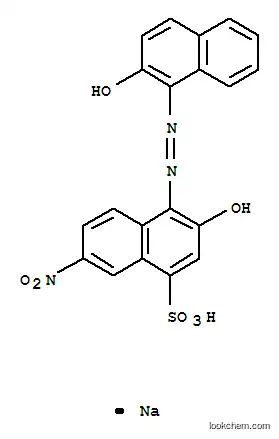 1-Naphthalenesulfonic acid, 3-hydroxy-4-[(2-hydroxy-1-naphthalenyl)azo]-7-nitro-