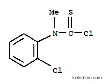 Molecular Structure of 362601-72-7 (N-(2-CHLOROPHENYL)-N-METHYLTHIOCARBAMOYL CHLORIDE)