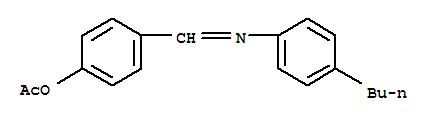 Phenol,4-[[(4-butylphenyl)imino]methyl]-, 1-acetate