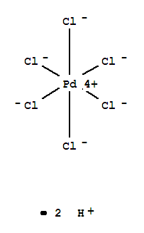Palladate(2-),hexachloro-, hydrogen (1:2), (OC-6-11)-