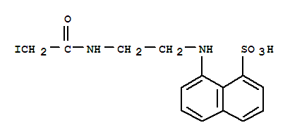 1-Naphthalenesulfonicacid, 8-[[2-[(2-iodoacetyl)amino]ethyl]amino]-