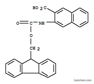 Molecular Structure of 372159-75-6 (FMOC-3-AMINO-2-NAPHTHOIC ACID)