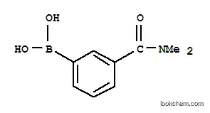 Molecular Structure of 373384-14-6 (3-(DIMETHYLCARBAMOYL)PHENYLBORONIC ACID)