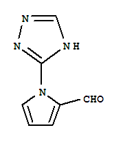 1H-Pyrrole-2-carboxaldehyde,1-(1H-1,2,4-triazol-3-yl)-(9CI)