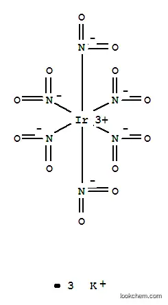 Molecular Structure of 38930-18-6 (POTASSIUM HEXANITROIRIDATE(III))