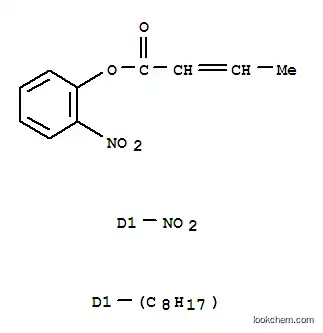 2-Butenoic acid, 2(or4)-isooctyl-4,6(or 2,6)-dinitrophenyl ester