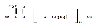 Poly[oxy(methyl-1,2-ethanediyl)],a-(2-methyl-1-oxo-2-propen-1-yl)-w-hydroxy-