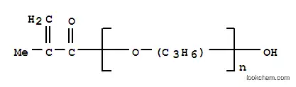 Molecular Structure of 39420-45-6 (POLY(PROPYLENE GLYCOL) (300) MONOMETHACRYLATE)