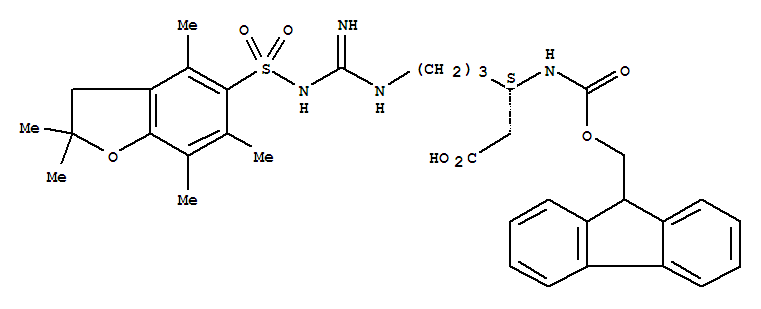 N-Fmoc-N'-(2,2,4,6,7-pentamethyldihydrobenzofuran-5-sufonyl)-L-homearginine