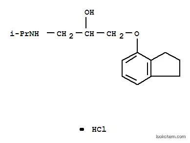 1-(2,3-dihydro-1H-inden-4-yloxy)-3-(propan-2-ylamino)propan-2-ol
