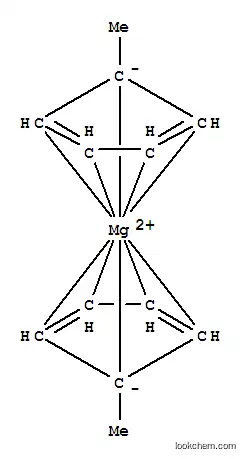 Molecular Structure of 40672-08-0 (BIS(METHYLCYCLOPENTADIENYL)MAGNESIUM)