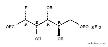 Molecular Structure of 40871-47-4 (2-FLUORO-2-DEOXY-D-GLUCOSE-6-PHOSPHATE*B ARIUM)