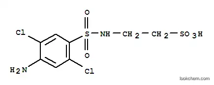 Molecular Structure of 41538-78-7 (2,5-DICHLORO ANILINE-4-SULFON TAURIDE)