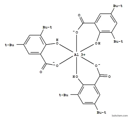 Molecular Structure of 41699-28-9 (Aluminum,tris[3,5-bis(1,1-dimethylethyl)-2-(hydroxy-kO)benzoato-kO]-)