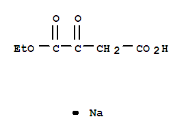 Butanedioic acid,2-oxo-, 1-ethyl ester, sodium salt (1:1)