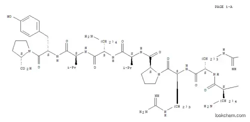 Molecular Structure of 4237-93-8 (ADRENOCORTICOTROPIC HORMONE, FRAGMENT 11-24)
