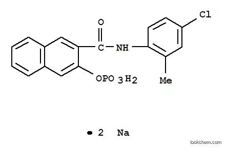 Molecular Structure of 4264-93-1 (NAPHTHOL AS-TR PHOSPHATE, MONOSODIUM SALT)