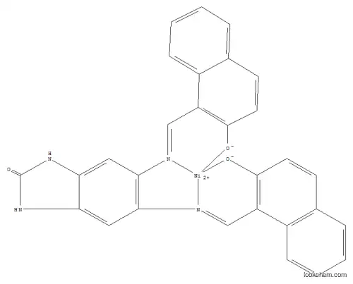 Molecular Structure of 42844-93-9 ([1,3-dihydro-5,6-bis[[(2-hydroxy-1-naphthyl)methylene]amino]-2H-benzimidazol-2-onato(2-)-N5,N6,O5,O6]nickel)