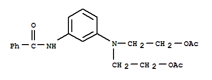 3-(N,N-Diacetoxyethyl)amino benzoxyethyl aniline