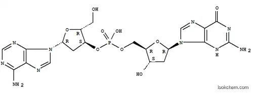 Molecular Structure of 4336-87-2 (deoxyadenylyl-(3'-5')-deoxyguanosine)