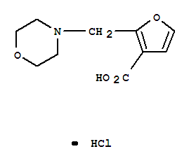 3-Furancarboxylic acid,2-(4-morpholinylmethyl)-, hydrochloride (1:1)