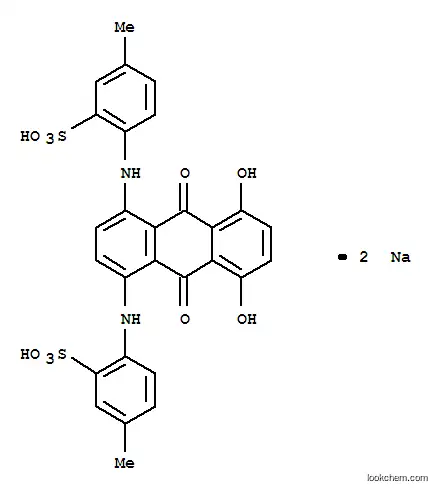 Molecular Structure of 4430-16-4 (ACID GREEN 41)