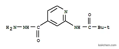 Molecular Structure of 470463-39-9 (N-(4-HYDRAZINOCARBONYL-PYRIDIN-2-YL)-2,2-DIMETHYL-PROPIONAMIDE)
