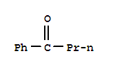 Molecular Structure of 495-40-9 (1-Butanone, 1-phenyl-)