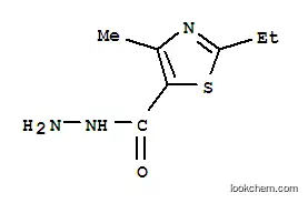Molecular Structure of 496057-26-2 (2-ETHYL-4-METHYL-THIAZOLE-5-CARBOXYLIC ACID HYDRAZIDE)
