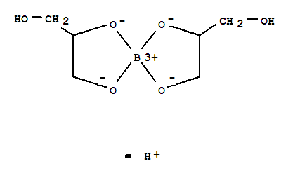 Borate(1-),bis[1,2,3-propanetriolato(2-)-kO1,kO2]-, hydrogen, (T-4)- (9CI)
