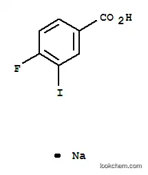 Molecular Structure of 499-62-7 (sodium 4-fluoro-3-iodo-benzoate)