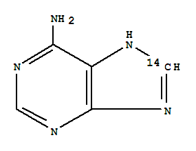 1H-Purin-6-amine-8-14C(9CI)